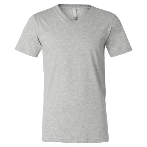 Unisex Heather CVC V-Neck Tee Thumbnail