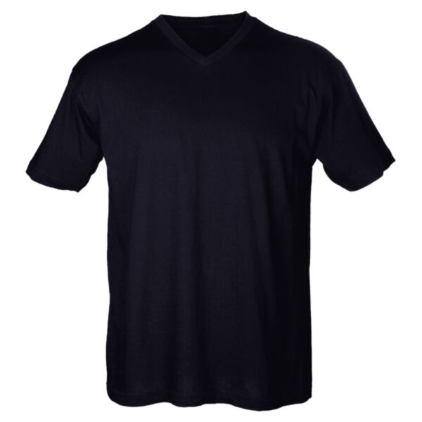 Men's Fine Jersey V-Neck T-Shirt Thumbnail