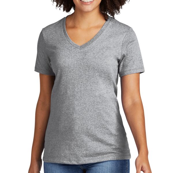Women's Recycled Blend V Neck Tee Thumbnail