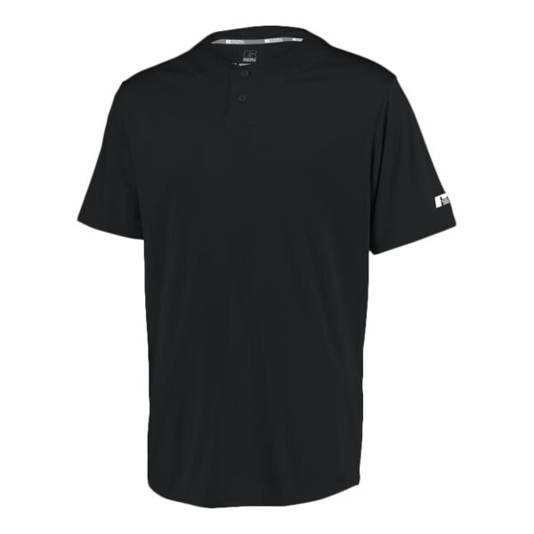 Performance Two-Button Solid Jersey Thumbnail