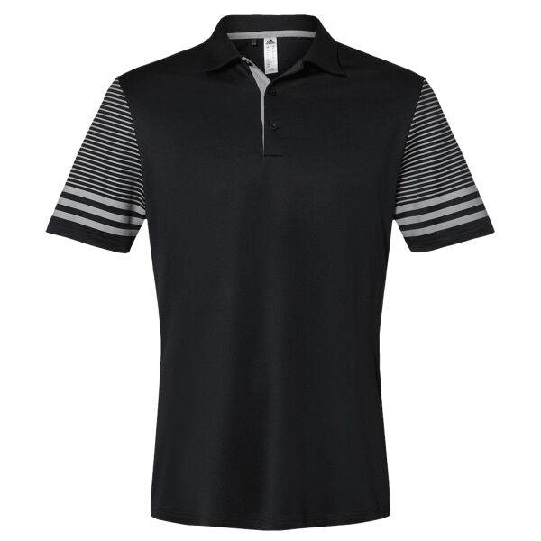 Men's Striped Sleeve Polo Thumbnail