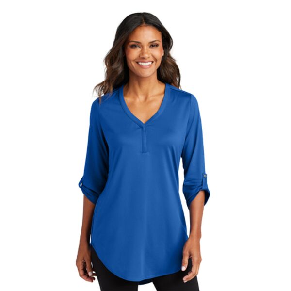 Port Authority® Ladies City Stretch 3/4-Sleeve Tunic Thumbnail