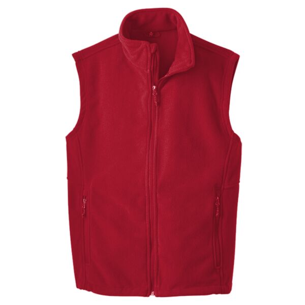 Value Fleece Vest Custom Lettering Thumbnail