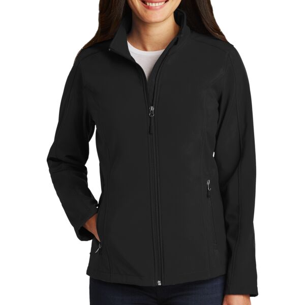 Ladies Core Soft Shell Jacket - Sleeve Name Option Thumbnail