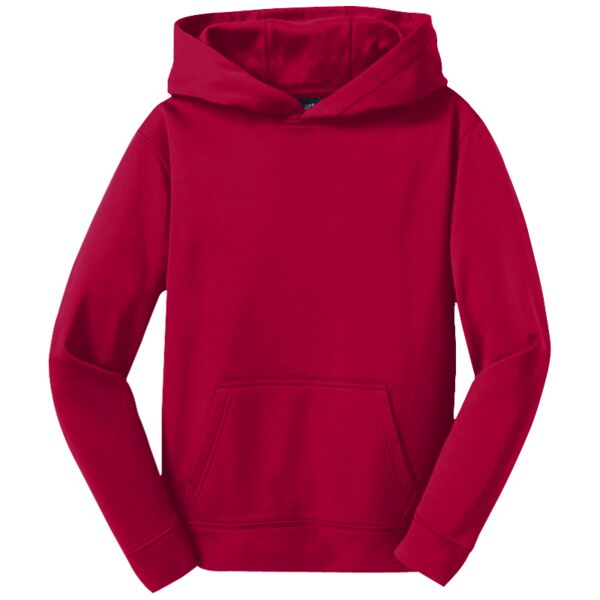 Youth Sport Wick ® Fleece Hooded Pullover Thumbnail