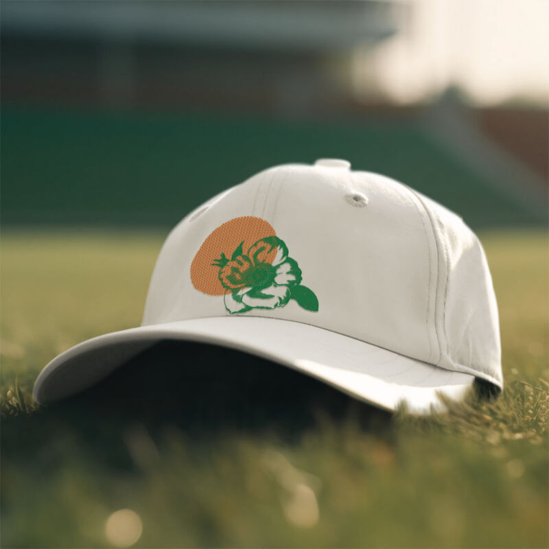 Camellia Five Panel Hat Thumbnail