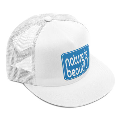 Nature is Beautiful Trucker Style Cap Thumbnail