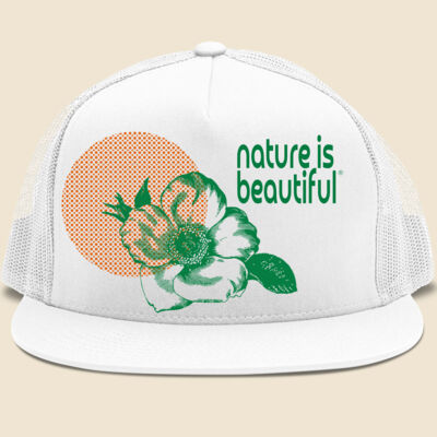 Camellia Trucker Style Cap Thumbnail