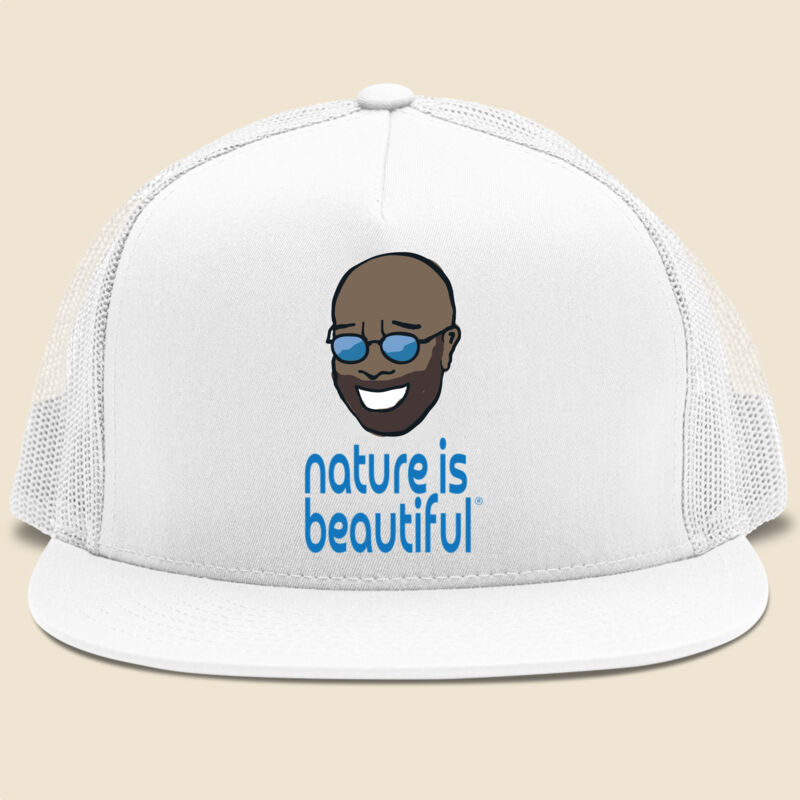 Happy Face Trucker Style Cap Thumbnail